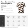 Stylish Athletic Sports Jersey Cute-Pandas Men's Rugby Jersey X-Large Black view 3