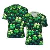 Stylish Athletic Sports Jersey St-Patricks-Luck-Shamrock Men's Rugby Jersey 3X-Large view 1