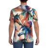 Stylish Athletic Sports Jersey Watercolor-Horse-Colorful Men's Rugby Jersey Small view 4