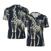 Stylish Athletic Sports Jersey Grey-Realistic-Giraffes Men's Rugby Jersey 4X-Large view 1