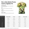 Stylish Athletic Sports Jersey Cute-Squirrel-On-Tree Men's Rugby Jersey 4X-Large Black view 3