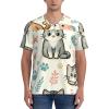Stylish Athletic Sports Jersey Small-Fish-Cat Men's Rugby Jersey Xx-Large Black view 2