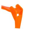 COOLHIYA Adjustable Agility Hurdles for Soccer Training Speed Hurdles for Boys and Girls Multi-Functional Practice Equipment for Agility and Skill Development Orange view 4