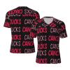 Stylish Athletic Sports Jersey Cancer-Sucks-Breast-Awareness Men's Rugby Jersey Medium Black view 1