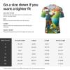 Stylish Athletic Sports Jersey Easter-Rabbit-Eggs-Electrician Men's Rugby Jersey 3X-Large Black view 2
