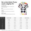 Stylish Athletic Sports Jersey Adorable-Pandas-Colorful-Balloons Men's Rugby Jersey 4X-Large view 2
