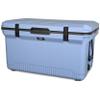 ENGEL 60 QT Ultra-Light Injection Molded Cooler - Ice Chest Keeps Ice up to 7 Days - Large Cooler Includes Wire Basket, Divider and Built-in Bottle Opener - Blue with Dark Grey Interior (Blue) view 2