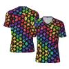 Stylish Athletic Sports Jersey Colorful-Autism-Awareness Men's Rugby Jersey Xx-Large view 1