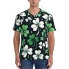 Stylish Athletic Sports Jersey St-Patricks-Shamrock Men's Rugby Jersey Medium view 4