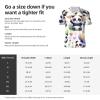 Stylish Athletic Sports Jersey Cute-Pandas-Balloons-Hearts Men's Rugby Jersey 3X-Large Black view 2
