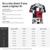 Stylish Athletic Sports Jersey Texas-Elements-Flag Men's Rugby Jersey 3X-Large view 3