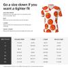 Stylish Athletic Sports Jersey Cartoon-Basketball-Ball Men's Rugby Jersey Medium Black view 3