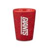 Rico Industries NFL Football New York Giants 2oz Ceramic Shot Glass for Fans, Laser Engraved In Team Color Single Shot Glass view 1
