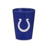 Rico Industries NFL Football Indianapolis Colts 2oz Ceramic Shot Glass for Fans, Laser Engraved In Team Color Single Shot Glass view 1