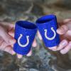 Rico Industries NFL Football Indianapolis Colts 2oz Ceramic Shot Glass for Fans, Laser Engraved In Team Color Single Shot Glass view 3
