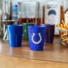 Rico Industries NFL Football Indianapolis Colts 2oz Ceramic Shot Glass for Fans, Laser Engraved In Team Color Single Shot Glass view 4