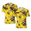 Stylish Athletic Sports Jersey Bee-Mode-Buzz Men's Rugby Jersey 4X-Large Black view 1