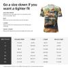 Stylish Athletic Sports Jersey Easter-Rabbit-Truck-Eggs Men's Rugby Jersey 3X-Large Black view 3