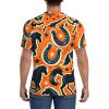 Stylish Athletic Sports Jersey Vintage-Horse-Racing-Art Men's Rugby Jersey Medium Black view 4