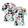 Stylish Athletic Sports Jersey Kawaii-Pandas-Colorful-Balloon Men's Rugby Jersey Small view 1