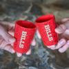 Rico Industries NFL Football Buffalo Bills 2oz Ceramic Shot Glass for Fans, Laser Engraved In Team Color Single Shot Glass view 3