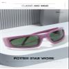 Cycling men and women polarized outdoor fishing sunglasses Fashion Sports Driver UV400 Retro Sunglasses Gift(A) view 2