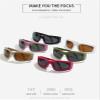 Cycling men and women polarized outdoor fishing sunglasses Fashion Sports Driver UV400 Retro Sunglasses Gift(A) view 3