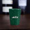 Rico Industries NFL Football New York Jets 2oz Ceramic Shot Glass for Fans, Laser Engraved In Team Color Single Shot Glass view 2