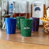 Rico Industries NFL Football New York Jets 2oz Ceramic Shot Glass for Fans, Laser Engraved In Team Color Single Shot Glass view 4
