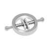 Acekiily 316L Stainless Steel Nipple Chain Clip Non-Piercing Adjustable Body Clips Jewelry Gift for Women Men (C) view 3