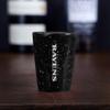 Rico Industries NFL Football Baltimore Ravens 2oz Ceramic Shot Glass for Fans, Laser Engraved In Team Color Single Shot Glass view 2