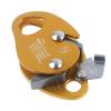 AYNEFY Mountaineering Camping Mountaineering Tools, Grab Climbing Descender, Working Aloft for Rescue Rappel System 11 12.5mm Rope Selfbraking Rope Descender, Clamp Mountaineering view 2