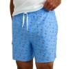 HUK Mens Pursuit Volley Pattern, Quick-Dry Swim Shorts for Men, Marolina Blue 2.0, Small view 1