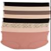 Felina Womens 8 Pack Cotton Modal Stretch Hi-Cut Brief (US, Alpha, Small, Regular, Regular, Warm Animal Prints/Spring Flowers) view 1