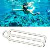 Psdndeww Stainless Steel Scubas Diving Belts Keeper Webbing Harness Retainers Dive Weight Belts Slide Keeper Slide Fixing Buckle view 4