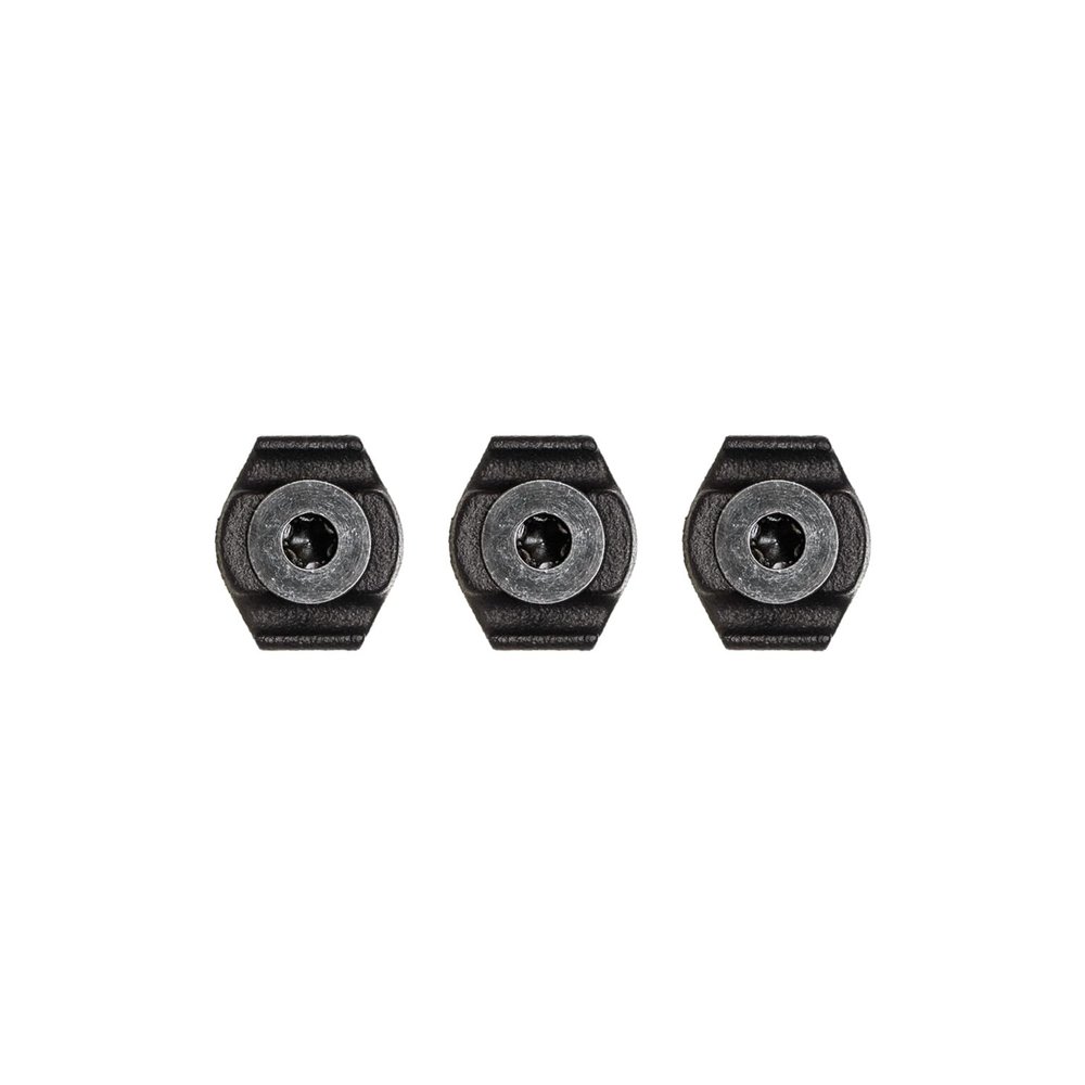 Emissary Development Micro Cable Clip - 3 Pack, Modular Wire Guide System for M-LOK, Compact Cable Management for Flashlight Pressure Switch and Accessories (Dual Lead)