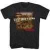 2Bhip System of A Down Toxicity Adult Black Short Sleeve T Shirt Nu Metal Graphic Tees view 1