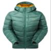 Rab Women's Glaceon Pro Jacket - Lightweight Down Coat for Hiking, Climbing, & Mountaineering - Eucalyptus/Green Slate - Small view 1
