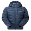 Rab Women's Glaceon Pro Jacket - Lightweight Down Coat for Hiking, Climbing, & Mountaineering - Tempest Blue - X-Small view 1