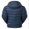 Rab Women's Glaceon Pro Jacket - Lightweight Down Coat for Hiking, Climbing, & Mountaineering - Tempest Blue - X-Small view 3
