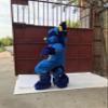FurryMascot New Puppy Digitigrade Prop Fursuit Kigurumi Furry Fursona Costume Furries Size L, Blue view 1