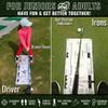 Divot Society Savvy Setup Training Aid Golf Towel | for Improving Their Scores & Consistency (4 Pack, Pink) view 4