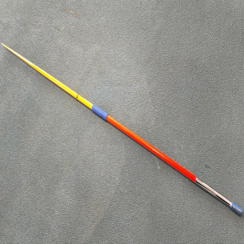 NineFit Basics Competition Javelin 800 Gram 60 Meter Rubber Tip - Boys High School Track and Field Javelin throw 800g