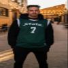Genuine Collective Jaden Akins Michigan State Basketball Jersey, Green view 4