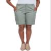 Royalty For Me Women's Wide Leg Bermuda Shorts with Big Pockets; Fern, XL view 1