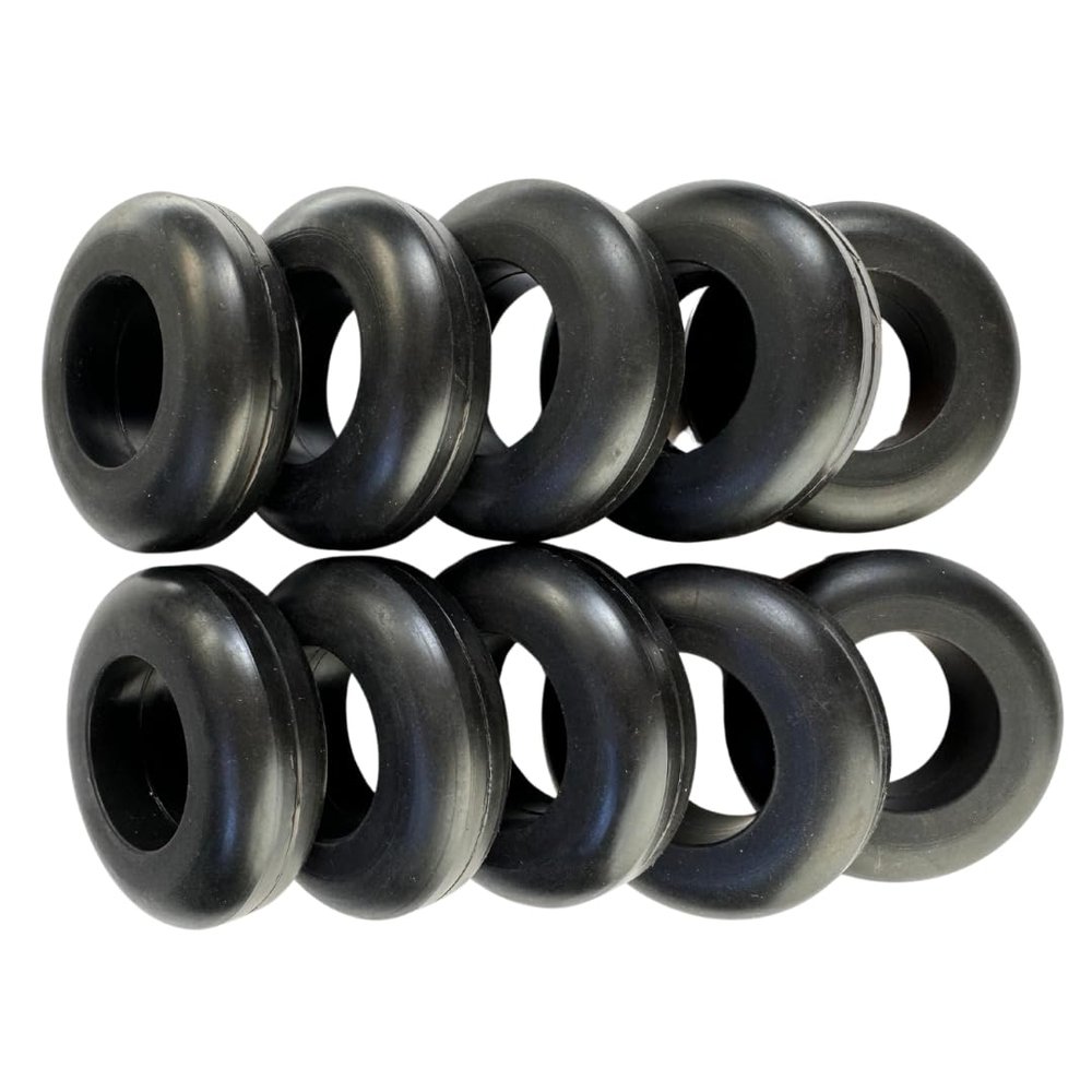 Sawyer Rubber Oar Stops (10-Pack), Black