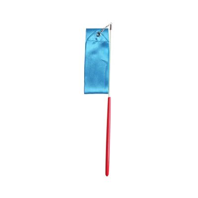 KOOFUR Dance Ribbons 2M Gym Ribbons Dance Ribbon Rhythmic Art Gymnastic Ballet Streamer Twirling Rod Stick for Gym Training(Blue)