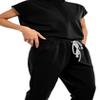 UnionMed Tech Slim Scrubs Stretch Top & Jogger Scrub Pants with Multi Pocket Yoga Waistband view 3