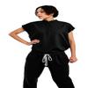 UnionMed Tech Slim Scrubs Stretch Top & Jogger Scrub Pants with Multi Pocket Yoga Waistband view 4
