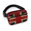 NHYDSPQ Waist Bag,British Flag Print Belt Bag,fashion Waist Packs,fanny Pack for Men Women,belt Bag with Adjustable Strap, 20x13cm, style view 1